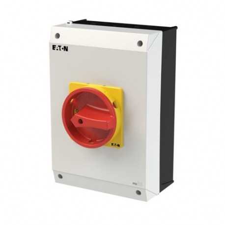 P3-63/I4/MBS/SVB 182421 Y7-182421 EATON ELECTRIC Main switch, 3p,63 A, Emergency-Stop function, lockable in ..
