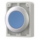 M30C-FD-B 182921 Y7-182921 EATON ELECTRIC Pushbuttons, Flat Front, flush, momentary, blue, blank