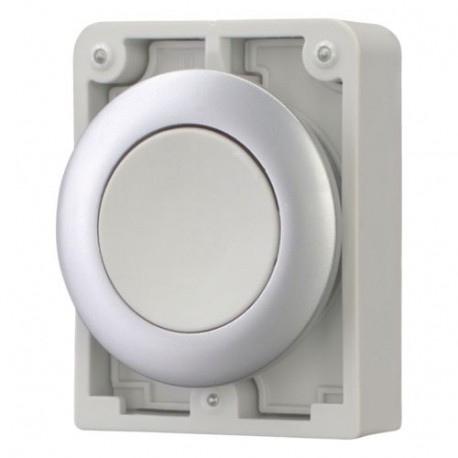 M30C-FD-GR 182923 EATON ELECTRIC Pulsador rasante 30 mm Retorno Gris Anillo Metálico Flat Front