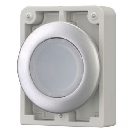 M30C-FDL-W 182925 Y7-182925 EATON ELECTRIC Illuminated pushbutton actuators, Flat Front, flush, momentary, w..