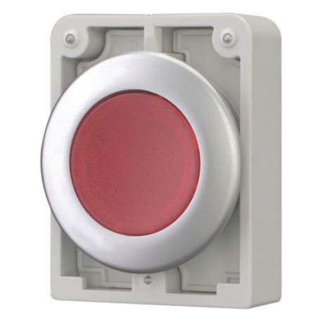M30C-FDL-R 182926 Y7-182926 EATON ELECTRIC Illuminated pushbutton actuators, Flat Front, flush, momentary, r..