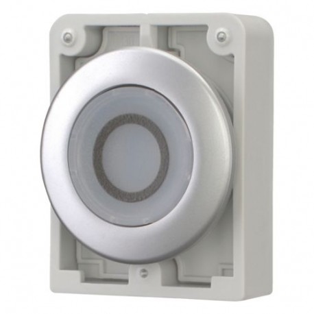 M30C-FDL-W-X0 182929 Y7-182929 EATON ELECTRIC Illuminated pushbutton actuators, Flat Front, flush, momentary..