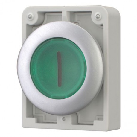 M30C-FDRL-G-X1 182932 Y7-182932 EATON ELECTRIC Illuminated pushbutton actuators, Flat Front, flush, maintain..