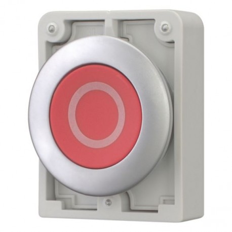 M30C-FD-R-X0 182939 Y7-182939 EATON ELECTRIC Pushbuttons, Flat Front, flush, momentary, red, labeled