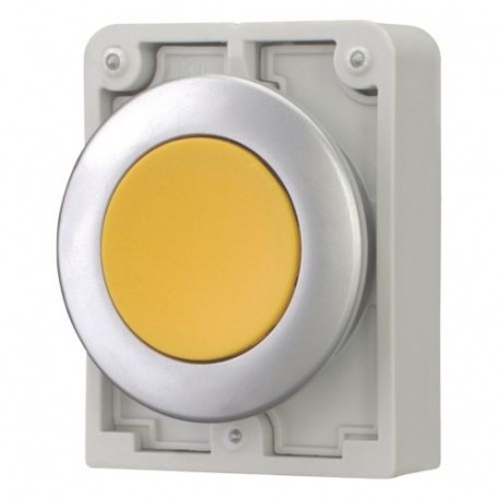 M30C-FDR-Y 182946 Y7-182946 EATON ELECTRIC Pushbuttons, Flat Front, flush, maintained, yellow, blank