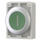 M30C-FD-G-X1 182956 Y7-182956 EATON ELECTRIC Pushbuttons, Flat Front, flush, momentary, green, labeled