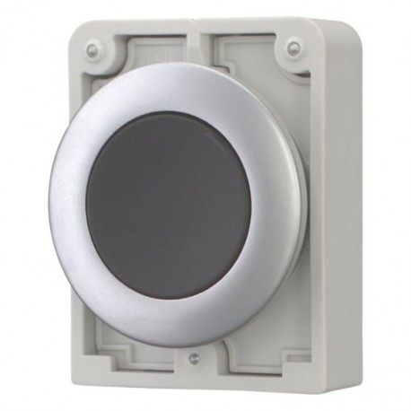 M30C-FD-S 182959 Y7-182959 EATON ELECTRIC Pushbuttons, Flat Front, flush, momentary, black, blank