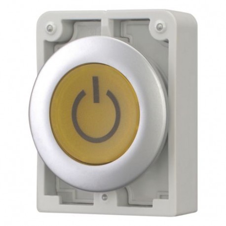 M30C-FDL-Y-X162 182965 Y7-182965 EATON ELECTRIC Illuminated pushbutton actuators, Flat Front, flush, momenta..