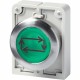 M30C-FDL-G-X32 182968 Y7-182968 EATON ELECTRIC Illuminated pushbutton actuators, Flat Front, flush, momentar..