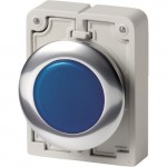 M30C-FL-B 183284 EATON ELECTRIC Indicator light, Flat Front, flush, blue