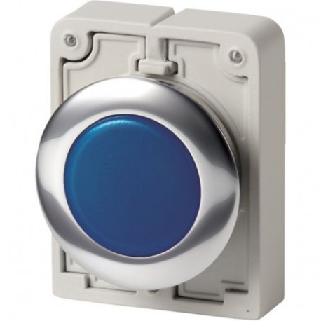 M30C-FL-B 183284 Y7-183284 EATON ELECTRIC Indicator light, Flat Front, flush, blue