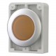 M30C-FL-A 183286 Y7-183286 EATON ELECTRIC Indicador luminoso 30 mm Ambar Anillo Metálico Flat Front