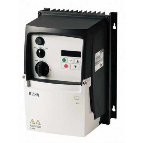 DC1-S1011NB-A6SCE1 186078 EATON ELECTRIC Variable frequency drives, 1-/single-phase 115 V, 10.5 A, 0.55 kW, ..