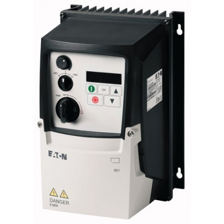 DC1-S24D3NN-A6SCE1 186081 EATON ELECTRIC Variable frequency drives, 1-/single-phase 230 V, 4.3 A, 0.37 kW