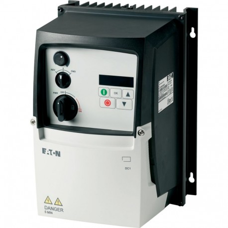 DC1-S2011NB-A6SCE1 186087 EATON ELECTRIC Variable frequency drives, 1-/single-phase 230 V, 10.5 A, 1.1 kW, b..