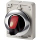 M30C-FWRLK-R 187025 Y7-187025 EATON ELECTRIC Illuminated selector switch actuators, Flat Front, with thumb-g..