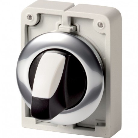 M30C-FWK3 187104 Y7-187104 EATON ELECTRIC Selector Maneta corta Retorno 3 posiciones Anillo Metálico Flat Fr..