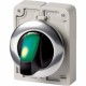 M30C-FWLK-G 187121 Y7-187121 EATON ELECTRIC Illuminated selector switch actuators, Flat Front, with thumb-gr..