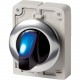 M30C-FWRLK3-B 187131 Y7-187131 EATON ELECTRIC Illuminated selector switch actuators, Flat Front, with thumb-..