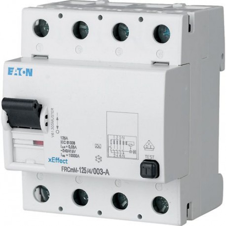 FRCMM-125/4/01 187815 Y7-187815 EATON ELECTRIC FI-Schalter, 125A, 4p,100mA, Typ AC