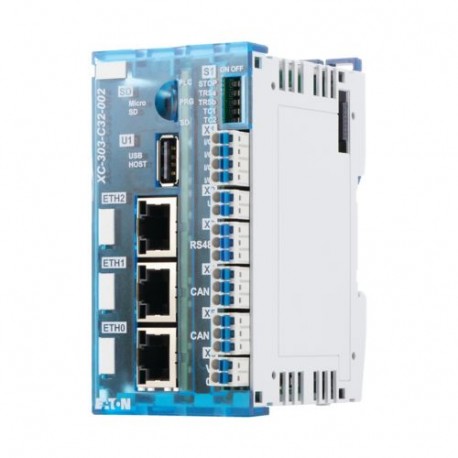XC-303-C32-002 191080 Y7-191080 EATON ELECTRIC API programmable XC303, API compact, CODESYS 3 programmable, ..