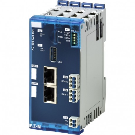 XC-303-C21-001 191081 Y7-191081 EATON ELECTRIC API programmable XC303, API compact, CODESYS 3 programmable, ..