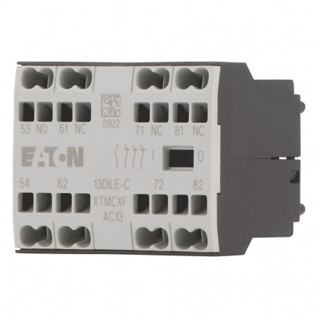 13DILE-C 230259 Y7-230259 EATON ELECTRIC Auxiliary contact, 1N/O+3N/C, surface mounting, spring clamp connec..