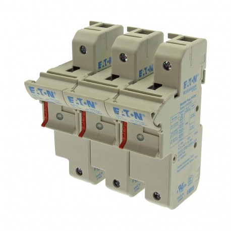 CH223DIU EATON ELECTRIC Fuse-holder, low voltage, 125 A, AC 690 V, 22 x 58 mm, 3P, IEC, With indicator
