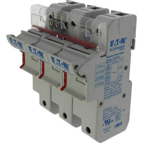 CH223DMSU-F 3P 22x58 Micro Switch Fuse Holder EATON ELECTRIC Sicherungshalter, Niederspannung, 125 A, AC 690..
