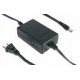 GC30U-0P1J MEANWELL Chargeur de table AC-DC mode mixte (CC+CV), Sortie 4,2 VDC / 4 A, connecteur CA USA 2 br..