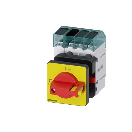 3LD3350-0TL13 SIEMENS Load disconnector 3LD3, Iu 40 A Main switch 3-pole + N Rated operating capacity at AC-..