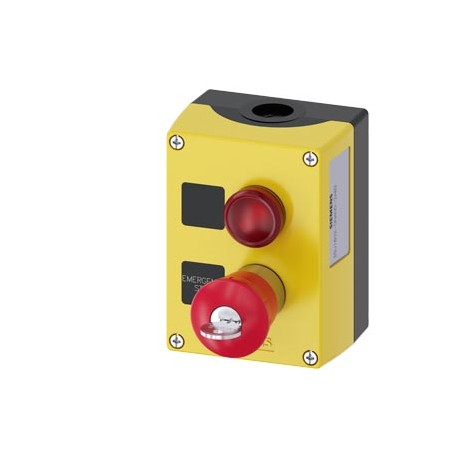3SU1802-0NA00-2AB2 SIEMENS Enclosure for command devices 22 mm, round, enclosure material plastic, enclosure..