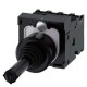 3SU1100-7AE10-1QA0 SIEMENS Coordinate switch, 22 mm, round, plastic, black, 4 switch positions, latching, wi..