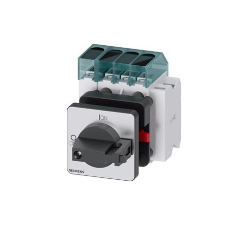 3LD3350-1TL11 SIEMENS 3LD3 switch disconnector, Iu 40 A main switch 3-pole + N rated operational power at AC..