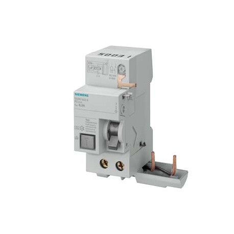5SM2825-8 SIEMENS blocco differenziale, a 2 poli, tipo A, selettivo, In: 63 A, 1000 mA Un AC: 230 V, per 5SY,