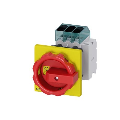 3LD3154-1TK53 SIEMENS 3LD3 switch disconnector, Iu 25 A main switch 3-pole rated operational power at AC-23 ..
