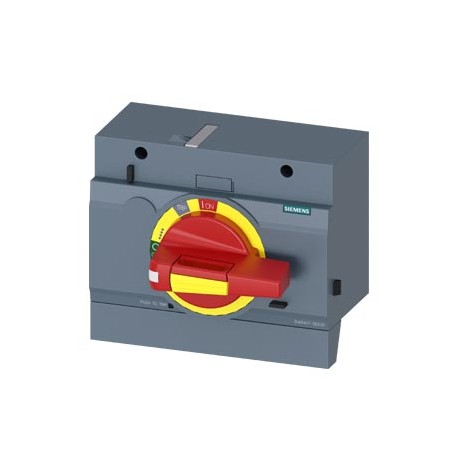 3VA9447-0EK35 SIEMENS Commande rotative frontale Coupure d'urgence IP30 avec verrouillage de porte et positi..