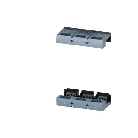 3VA9603-0QA00 SIEMENS nut keeper kit 3 units metric thread cover, top and bottom accessory for: 3VA15 3VA25/..