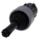 3SU1030-7BB10-0AA0 SIEMENS Coordinate switch, 22 mm, round, plastic with metal front ring, black, 2 switch p..