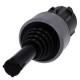 3SU1030-7AA10-0AA0 SIEMENS Coordinate switch, 22 mm, round, plastic with metal front ring, black, 2 switch p..
