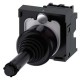 3SU1100-7BB10-1NA0 SIEMENS Coordinate switch, 22 mm, round, plastic, black, 2 switch positions, vertical lat..