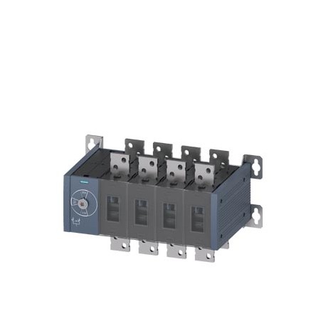 3KC0450-0RE00-0AA0 SIEMENS SENTRON, Inverseur de source 3KC, commande manuelle, MTSE, Taille : 5, 4 pôles, I..