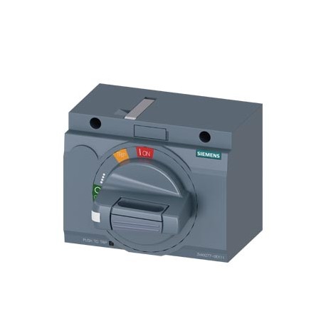3VA9277-0EK11 SIEMENS commande rotative frontale standard CEI IP30/40 Accessoires pour : 3VA6 150/250 3VA5 2..