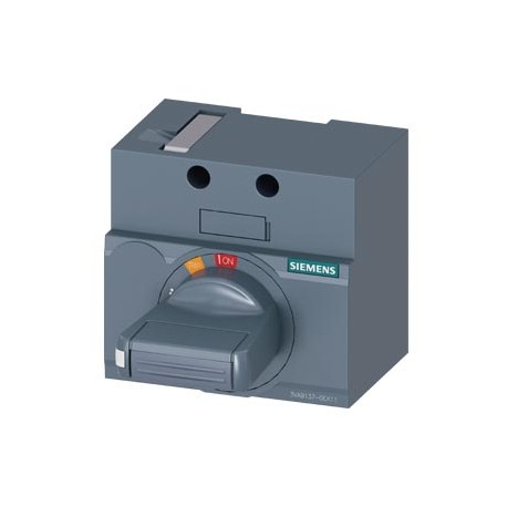 3VA9137-0EK11 SIEMENS commande rotative frontale standard CEI IP30/40 Accessoires pour : 3VA5 125