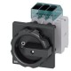 3LD3054-1TK51 SIEMENS 3LD3 switch disconnector, Iu 16 A main switch 3-pole rated operational power at AC-23 ..