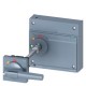 3VA9687-0FK21 SIEMENS DOOR MOUNTED ROTARY OPERATOR STANDARD IEC IP65 WITH DOOR INTERLOCKING ACCESSORY FOR 3V..