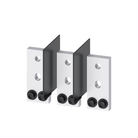 3VA9603-0QB00 SIEMENS bus connector extended front mounted 3 units accessory for: 3VA15 3VA25