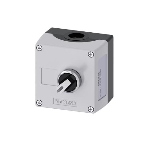 3SU1801-0BE00-4AB1 SIEMENS Enclosure for command devices, 22 mm, round, enclosure material plastic, enclosur..