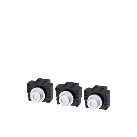 3VA9243-0QA00 SIEMENS Attacchi piatti a vite, 3 pezzi Accessori per: 3VA6 150/250
