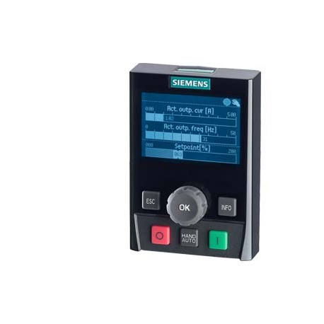 6SL3255-0AA00-4JA1 SIEMENS SINAMICS G120 Intelligent Operator Panel IOP Panel de mando opcional para SINAMIC..
